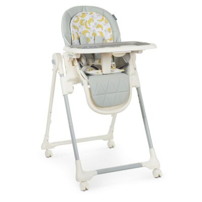 Стільчик для годування El Camino CRYSTAL ME 1037 Banana Grey