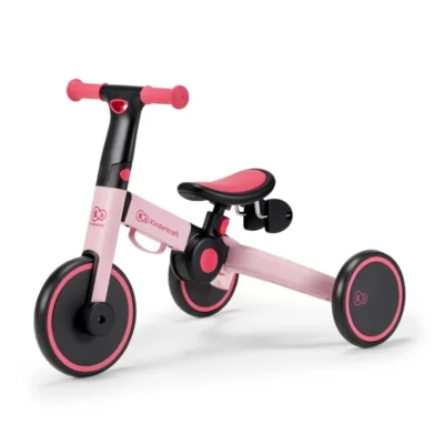 Триколісний велосипед 3 в 1 Kinderkraft 4TRIKE Candy Pink