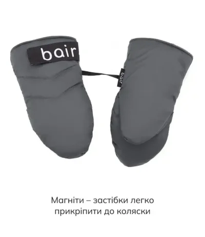 Рукавички Bair Thermo Mittens smoke graphite