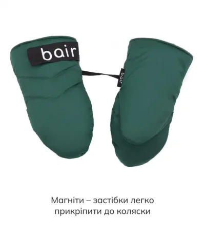 Рукавички Bair Thermo Mittens jungle green