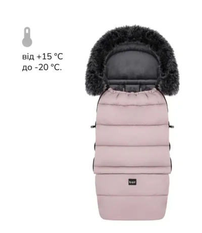 Зимовий конверт Arctic NR-2 pink powder