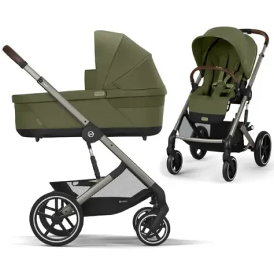 Коляска 2 в 1 Cybex Balios S Lux 2025 Moss Green
